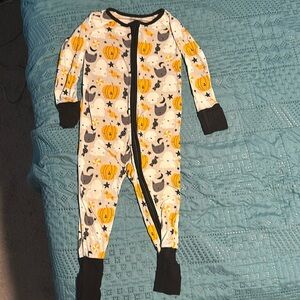 Little Sleepies Halloween footies 12-18 months